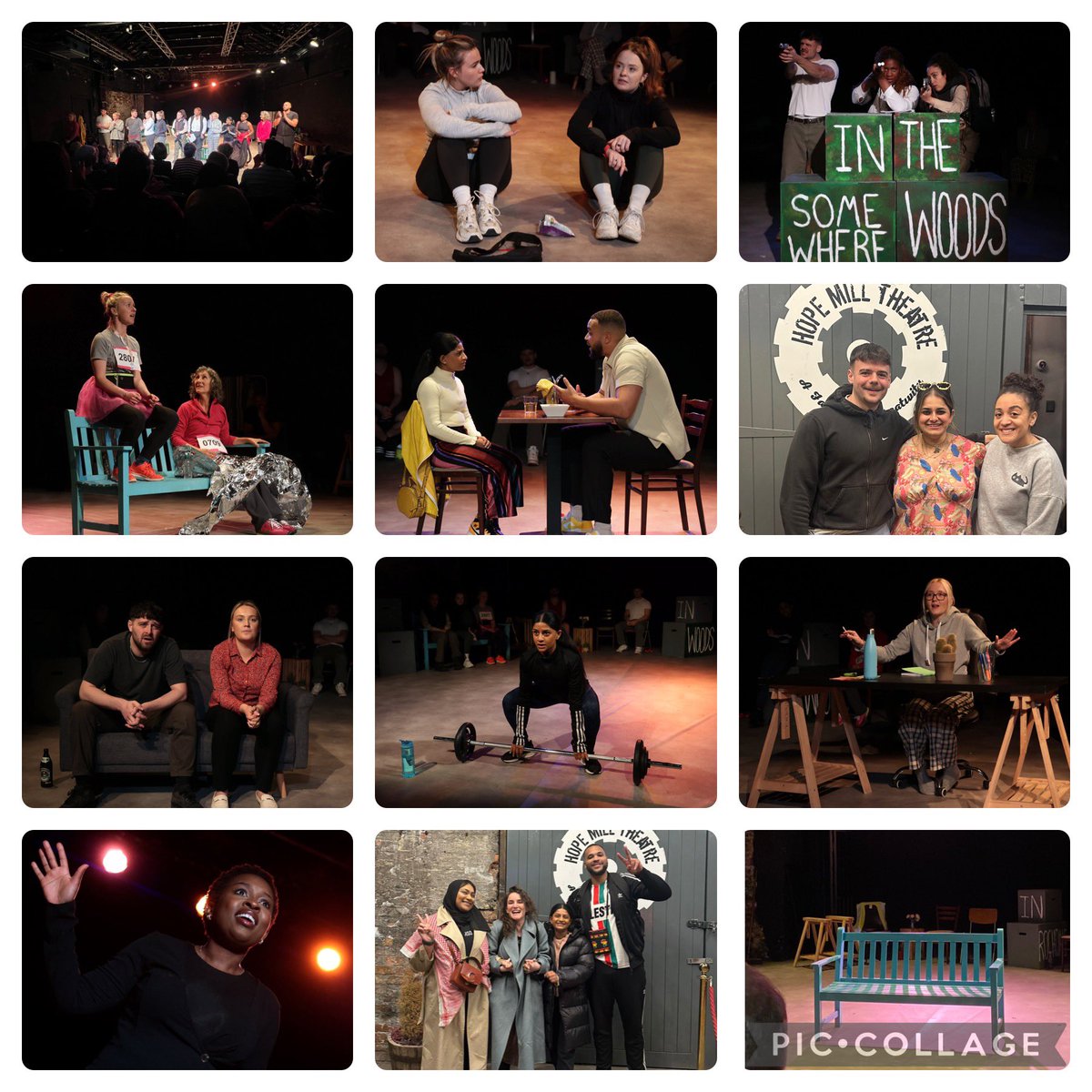 Weight lifting, communes, running, activism, relationships…joy and pain.

So pleased I went to the beautiful <a href="/hopemilltheatre/">Hope Mill Theatre</a> on Tuesday to see #Vignettes.  Bloody loved it.  Fabulous writing, acting and directing. ❤️

Huge congratulations to all the cast and creatives involved