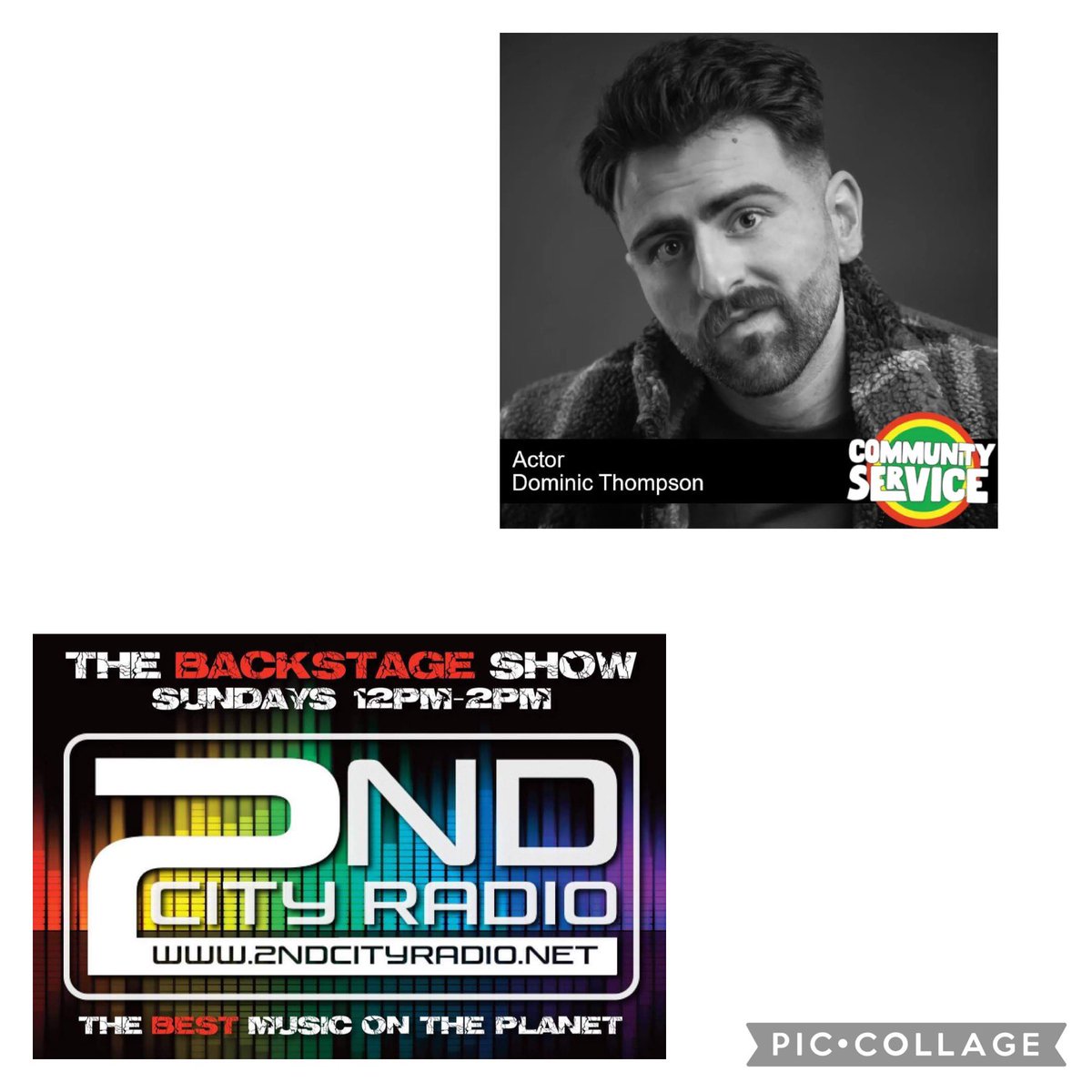 Dominic Thompson is appearing in “Community Service” which comes to @brumhippodrome next month. Dominic joins me #Backstage @SECONDCITYRADIO this Sunday, live from midday 2ndcityradio.net #theatre @stanscafe