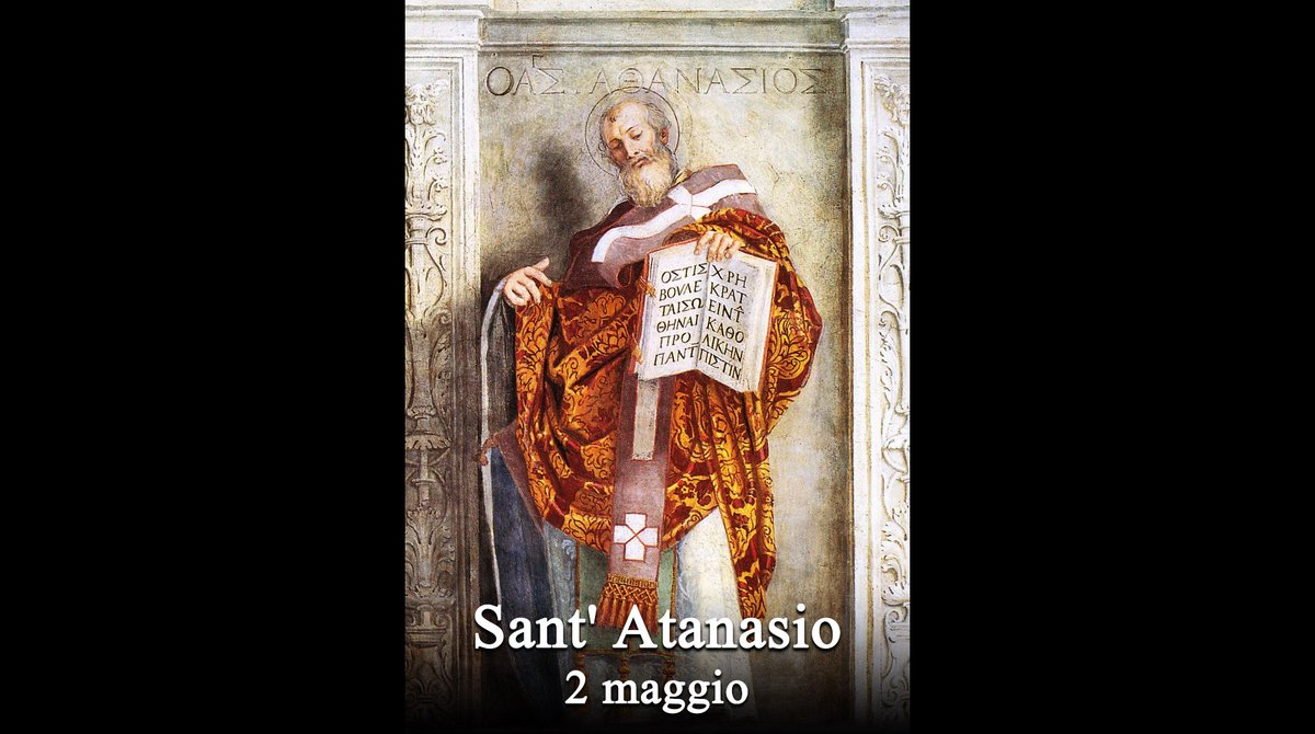 Oggi si celebra: Sant' Atanasio santodelgiorno.it #santodelgiorno #chiesacattolica #santatanasio #dottoredellachiesa