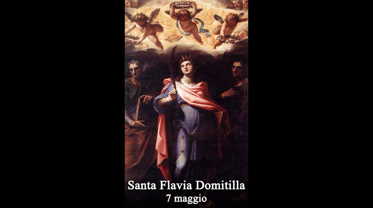 Oggi si celebra: Santa Flavia Domitilla santodelgiorno.it #santodelgiorno #chiesacattolica #santaflaviadomitilla #santaflavia #flaviadomitilla