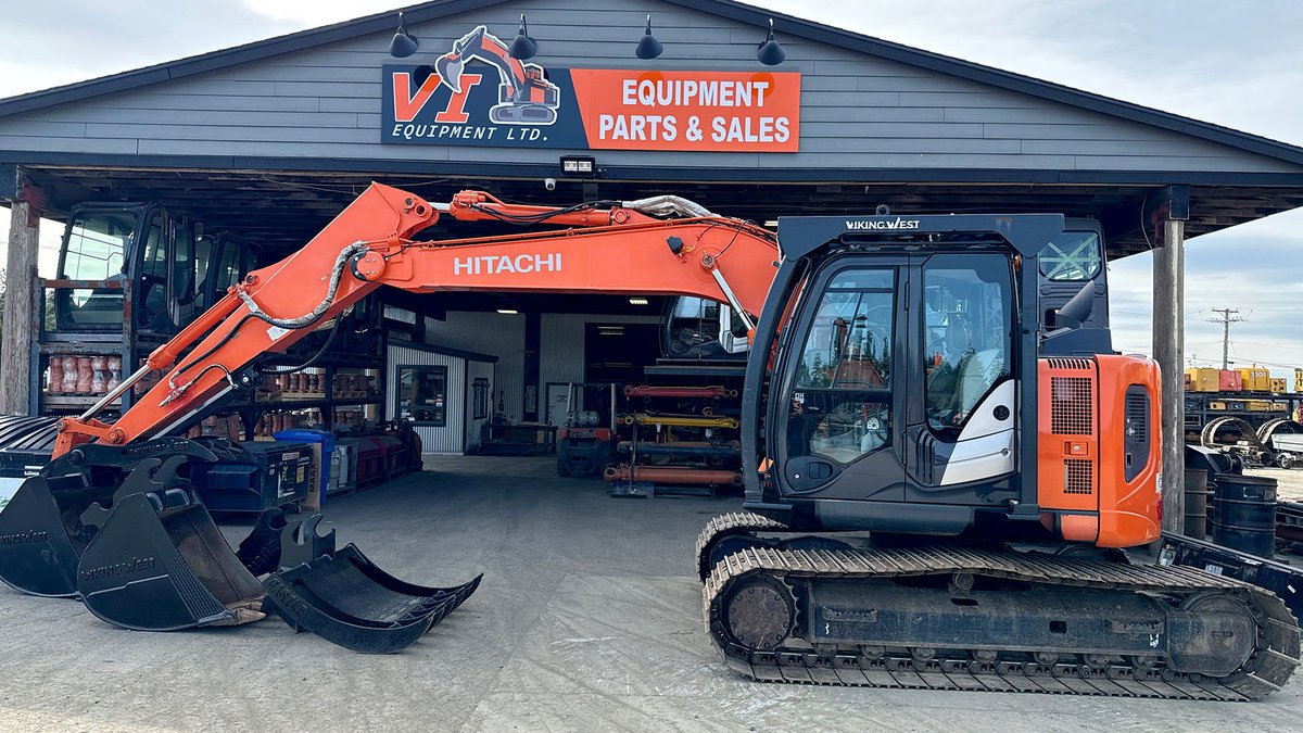 #ExcavatorWeek continues with a 2018 Hitachi ZX135US-6 Excavator, on special for $139,000 CAD, available from VI Equipment. For more details, visit: bit.ly/4bu0Du3  #Hitachi #Excavators #ConstructionEquipment