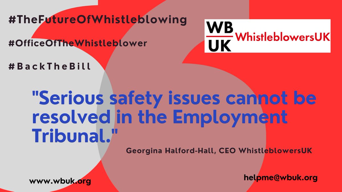 We cannot help everyone who reaches out to us but we are working to ensure that no one should ever be alone. 

Come and join us and support the #FutureOfWhistleblowing
#OfficeOfTheWhistleblower