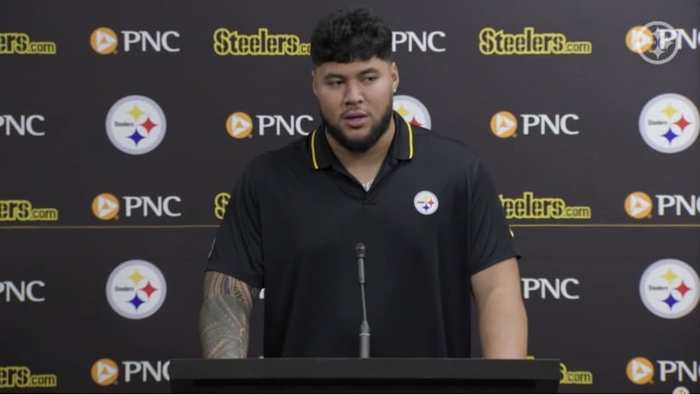 ‘Want To Go Hit Somebody In The Mouth:’ Troy Fautanu Describes His Mentality On The Field steelersdepot.com/2024/04/want-t… #Steelers #Pittsburgh #NFL