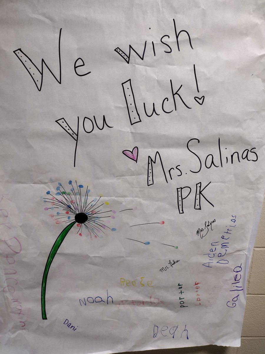 My 5th grade HHE RoadRunners loved the posters of encouragement for STAAR testing. Thank you Mrs. Salinas and Mrs. Jaeger. Your PreK and 1st graders made our day!!❤️
<a href="/HumbleISD_HHE/">Hidden Hollow Elementary</a>