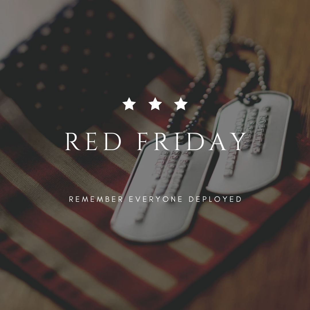 On Fridays, we wear RED as a testament to #RememberEveryoneDeployed. Today and every day, we are grateful for the sacrifice of our brave service members.

 #gratitude #thankyou #mickeymarkoff #memorialdayweekend #Military #FridayThoughts