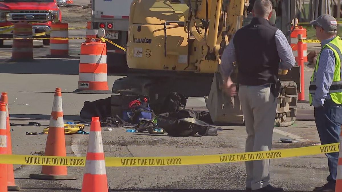 A crash with serious injuries has shut down a major road in Billerica. Yellow caution tape can be seen surrounding a roadway work site. boston25news.com/news/local/cra…