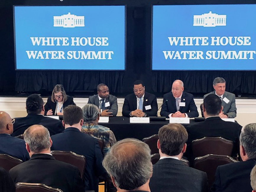 “Water is not just a resource; it is a lifeline that connects us all.” EPA Acting Water head Bruno Pigott joined leaders at the White House Water Summit for #EarthWeek to highlight the value of clean, safe water and the #BipartisanInfrastructureLaw’s role in reaching it.