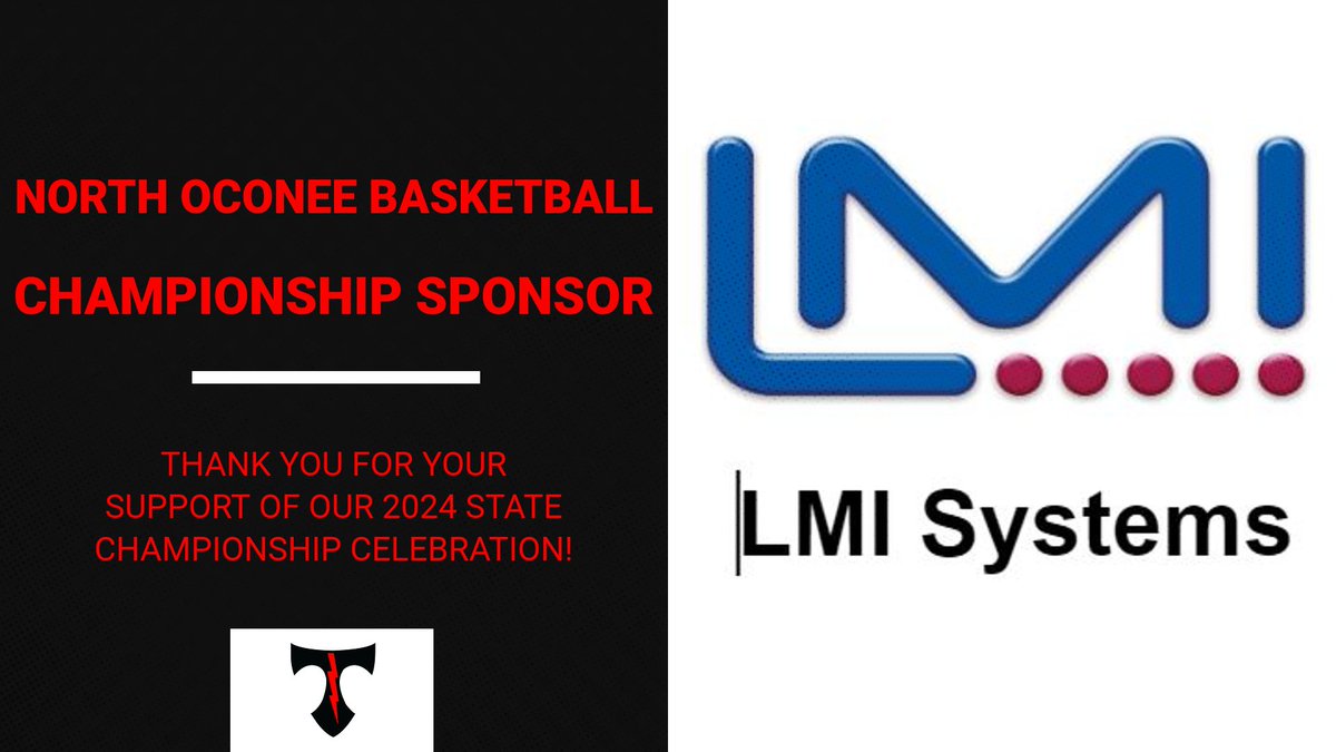 Thank you to our sponsor LMI SYSTEMS for all your support all season long!