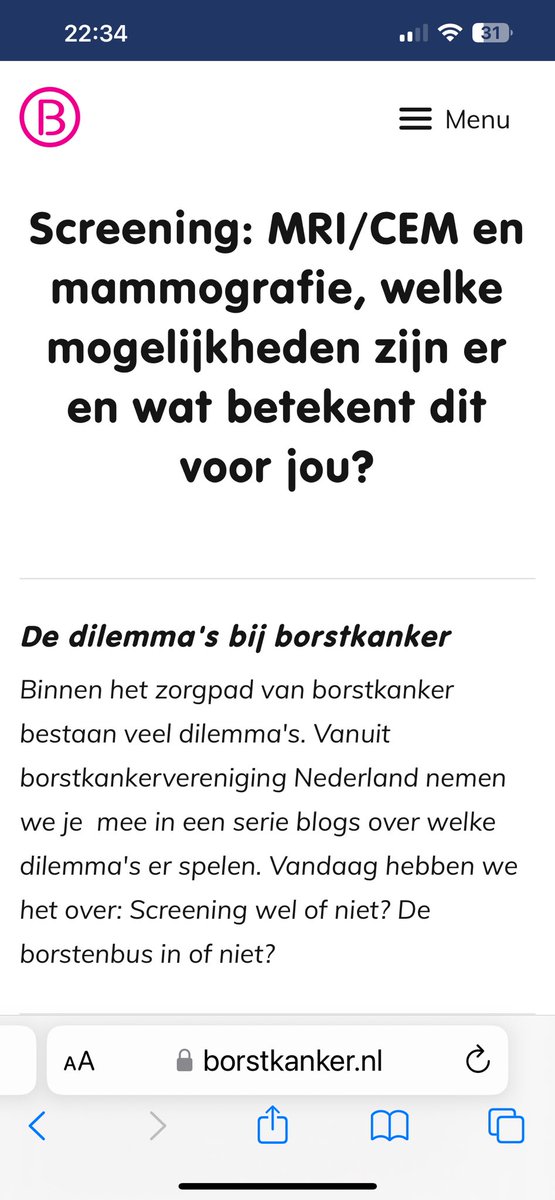 Vandaag iets nieuws geleerd. De term borstenbus is aanstootgevend volgens een radioloog. Ze had er nog nooit eerder van gehoord. Ondertussen op de website van de Borstkankervereniging.. Tja. Patiëntenperspectief blijft lastig.