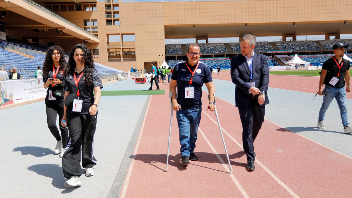 Day one comes to an end in Marrakech ❤️ A few shots from the opening day of the latest Grand Prix! 📷 - Maroc Handisport #Marrakech2024 | #ParaAthletics