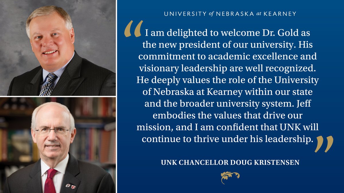 Congratulations to Dr. Jeffrey Gold, who was confirmed today as the next @u_nebraska president. ➡️ shorturl.at/xADE5