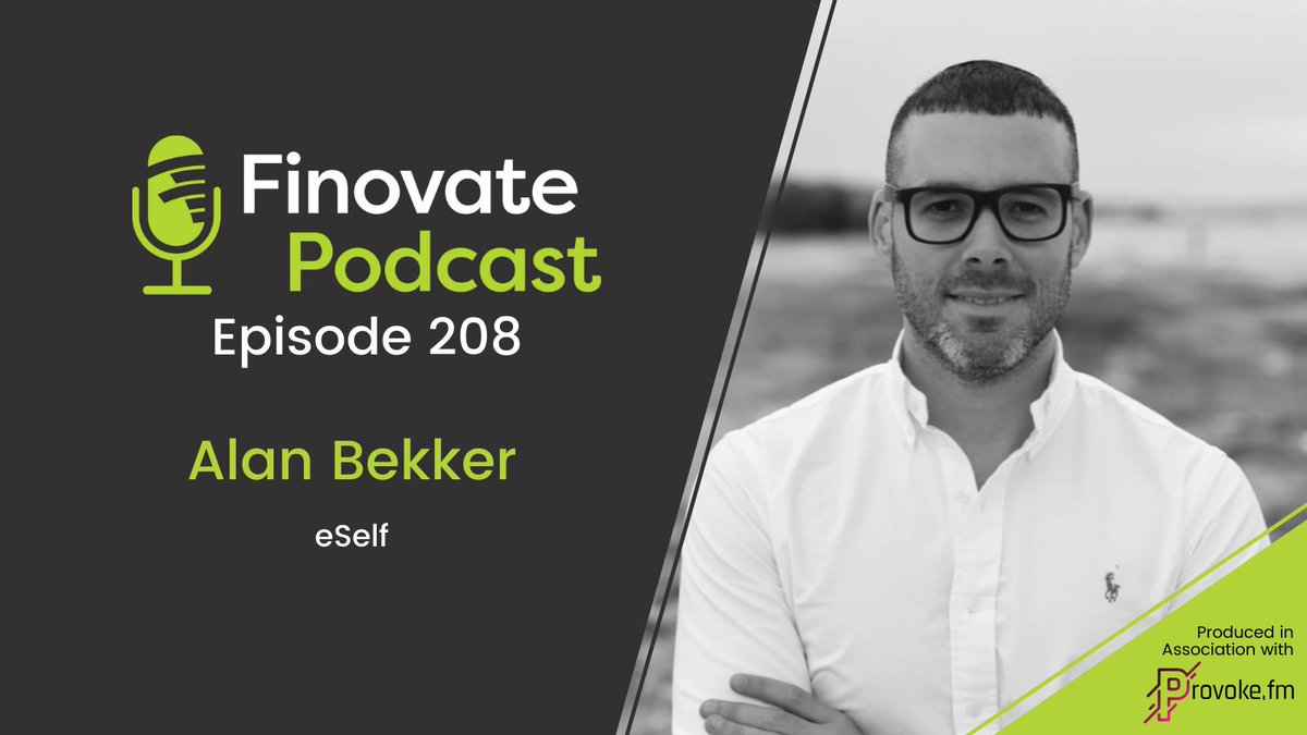 #AI and the future of face to “face” interactions 🤖🗣️ In this episode of @Finovate, @GregPalmer47 catches up with Alan Bekker, co-founder of FinovateFall Best of Show winner eSelf AI. Tune in for this interesting conversation! bit.ly/3PtR4T8