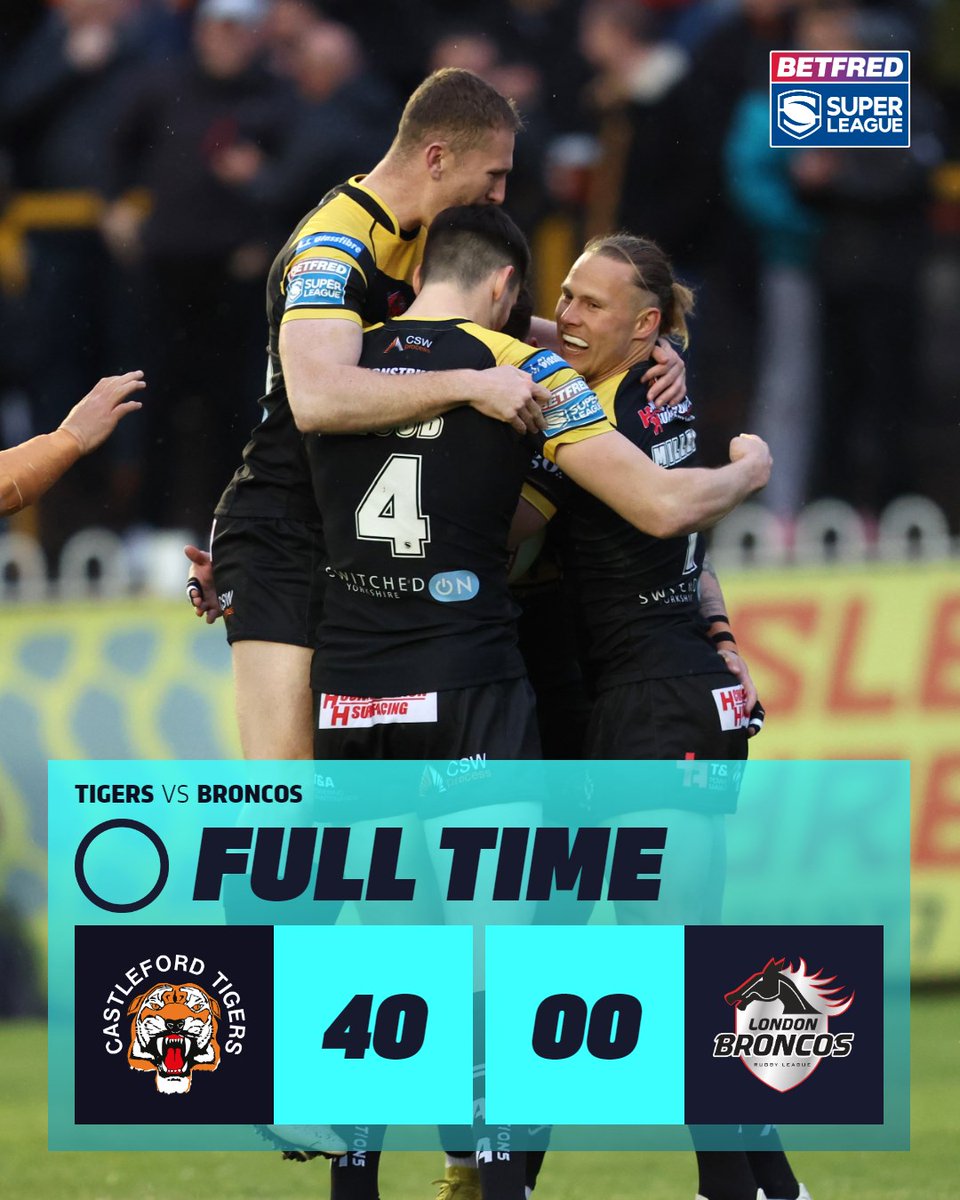 A comfortable @CTRLFC win 🐯 #SuperLeague