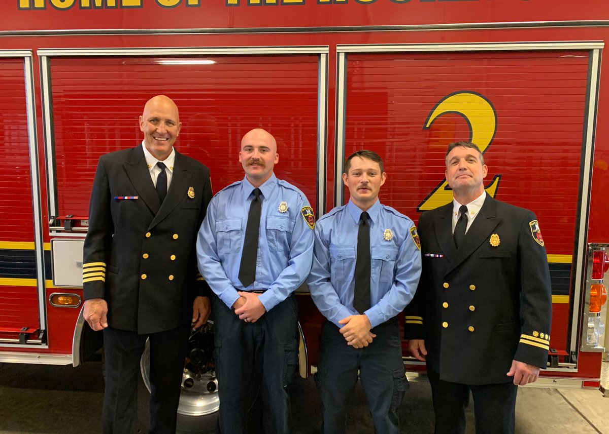 NLRFire's tweet image. Two of our own graduated from the Arkansas Fire Academy today.
Congratulations to Firefighters Bradley Gordon and Gage House.
Well done and welcome home gentlemen!