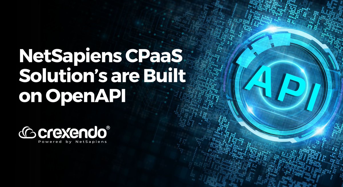 Standardize, document, and facilitate #collaboration in #API development, resulting in enhanced clarity, faster development cycles and improved integration. 

More benefits of our CPaaS solutions: bit.ly/3JuZWEH 

#innovation #CPaaS #PoweredByNetSapiens