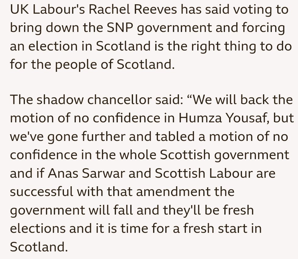 When @RachelReevesMP says she wants to 'bring down' the Scottish Government, she means she wants to put in place London rule over Scotland. Voting Labour has never been more dangerous for democracy in Scotland... #ScottishIndependence 🏴󠁧󠁢󠁳󠁣󠁴󠁿