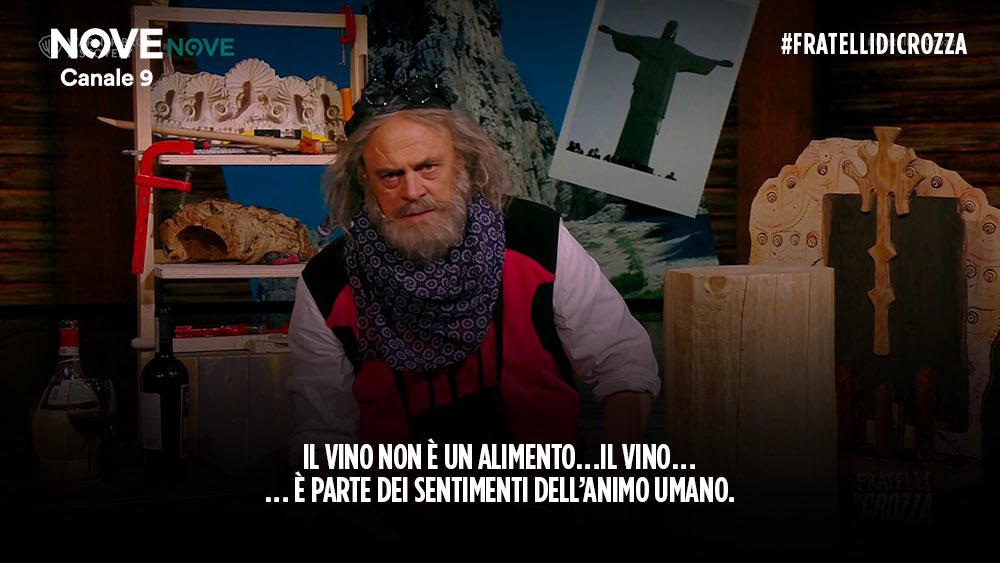 Perla del giorno… #CrozzaCorona 😂 #FratelliDiCrozza