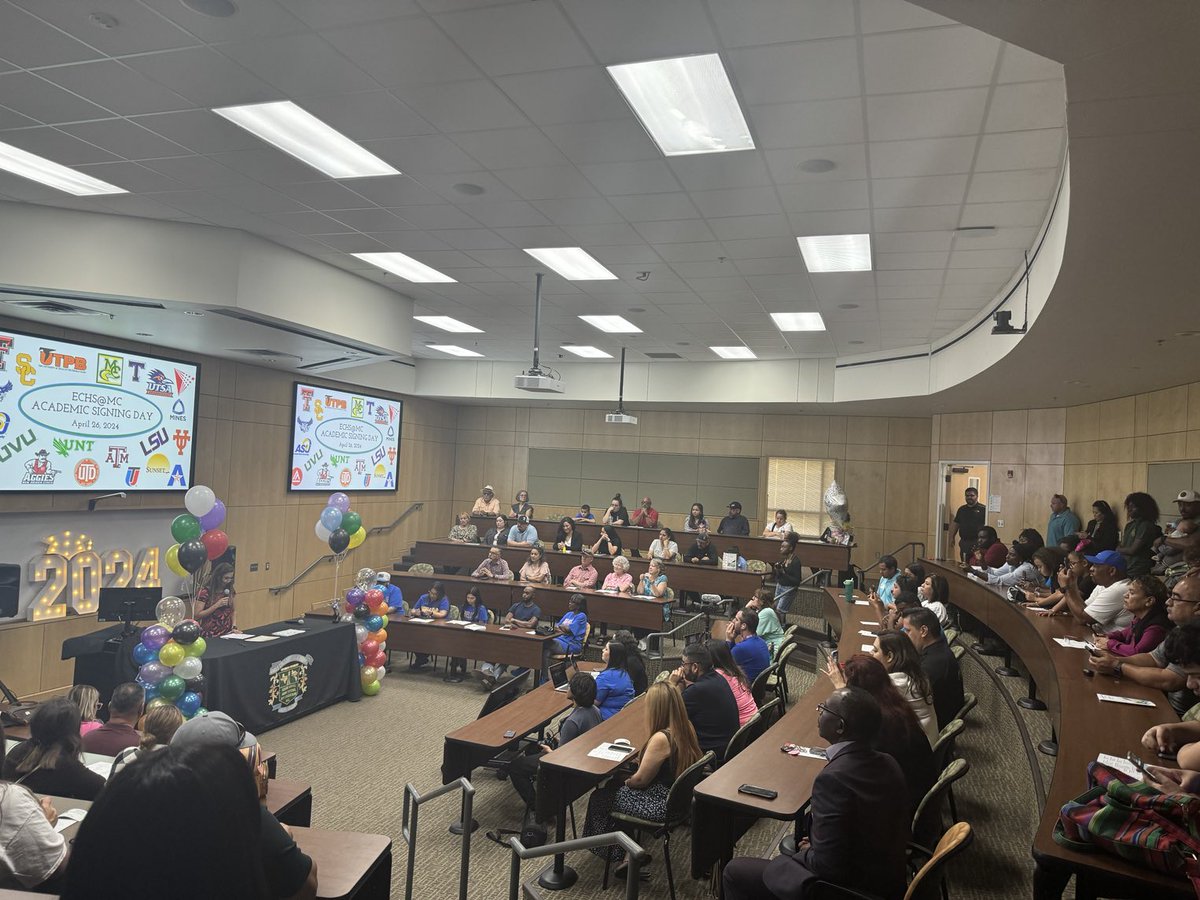 Congratulations to the ECHS at MC Class of 2024 - 64 signed today to continue their academic careers in colleges and universities across the state and nation! #MISDProud