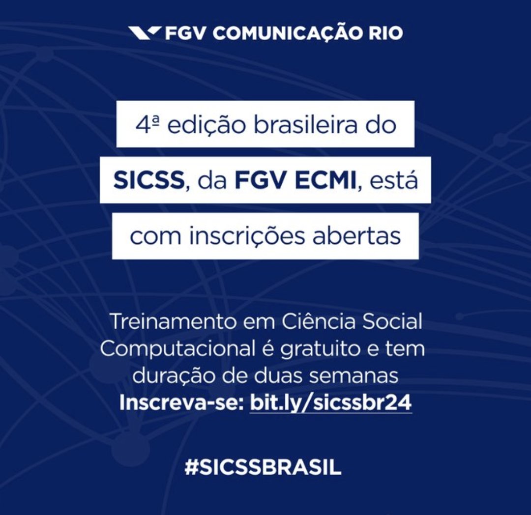 "Professor, gostaria de ter a experiência de passar um tempo recebendo o seguro desemprego. Alguma dica?"

Então, evite, a qualquer custo, esses cursos de ciência social computacional. Caso contrário, sua caixa de email vai estourar de tanta oportunidade.