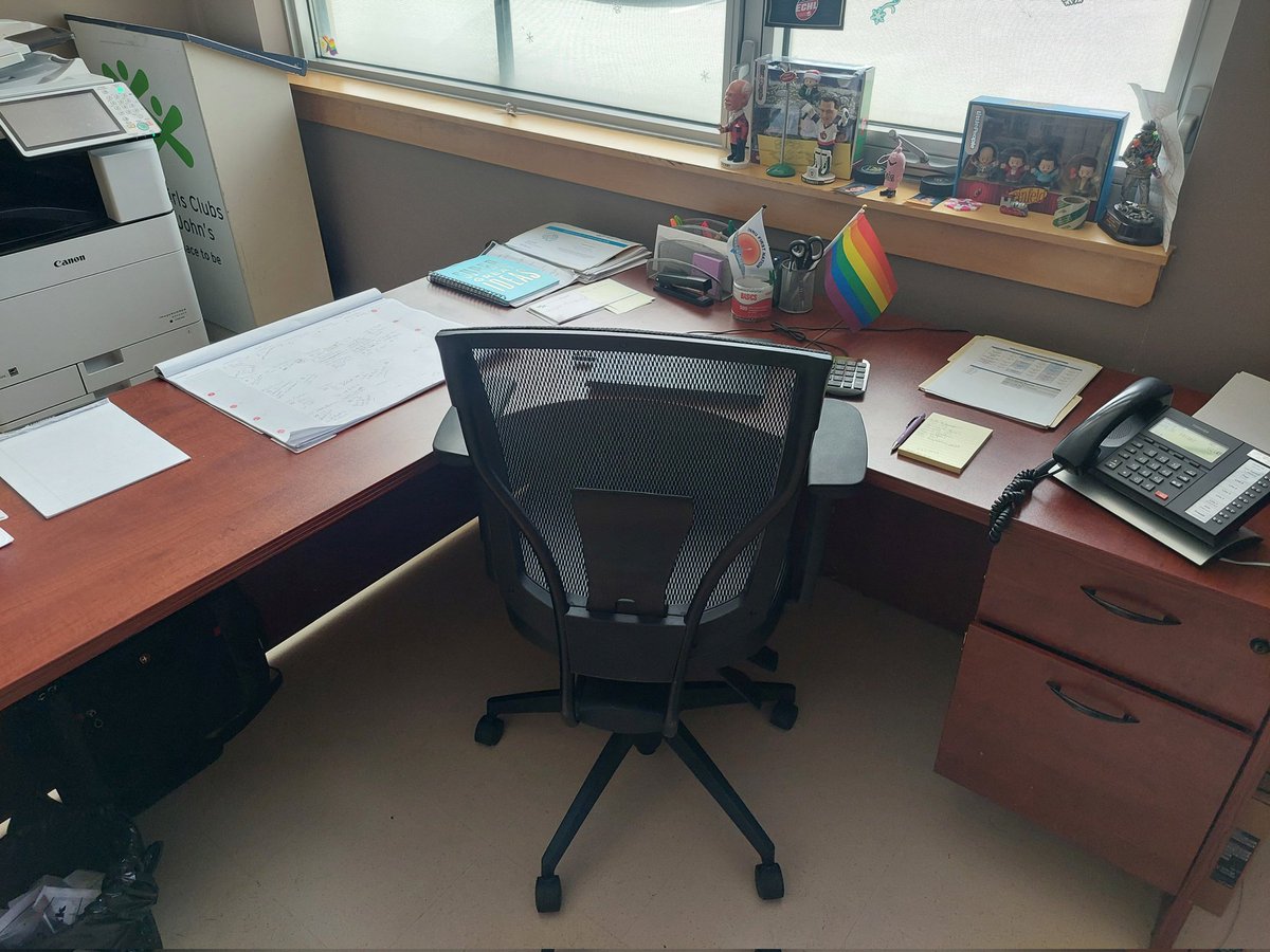 At the end of every work day, I reset my desk for the next day.  I find this very satisfying.  😆