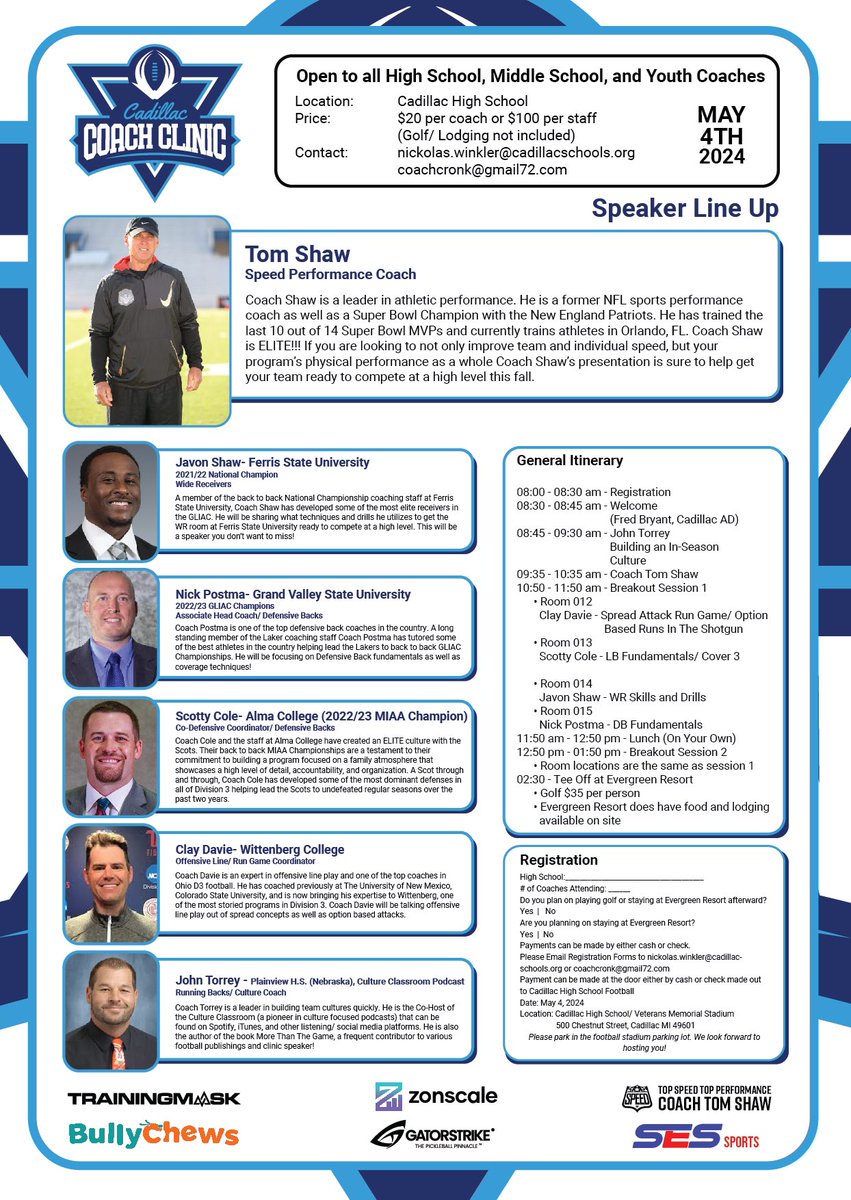 This is going to be a great event! Make sure to check it out!
