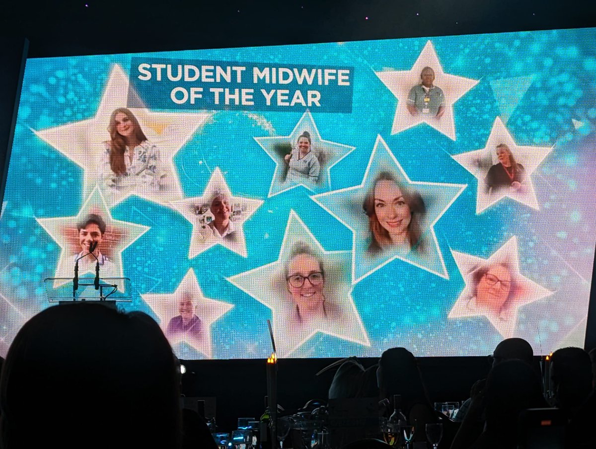 Congratulations to all the incredible finalists & winners at #SNTA 🌟 Special mention to all the amazing & inspiring student midwives, with huge congratulations to Ash for winning the category! A big shout out to my awesome @150Leaders buddies who won today too @NursingTimes