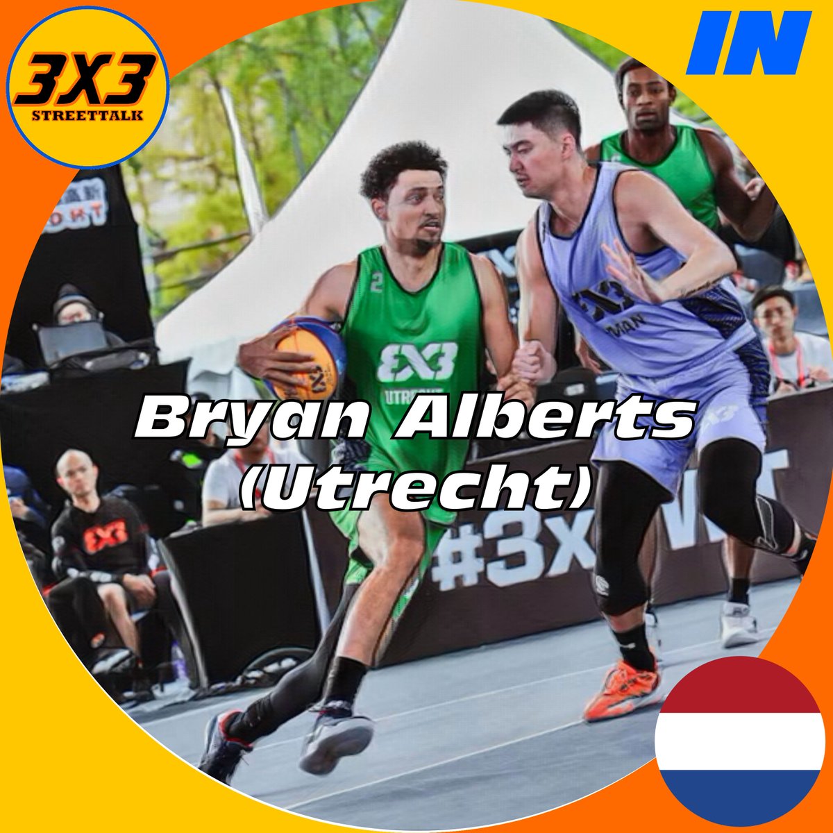 De Jong, Slagter and Driessen are all back and they'll be joined by Bryan Alberts, who played for Utrecht last year. #3x3wt #3x3 #3x3basketball #FIBA3x3 #3x3WTUtsunomiya