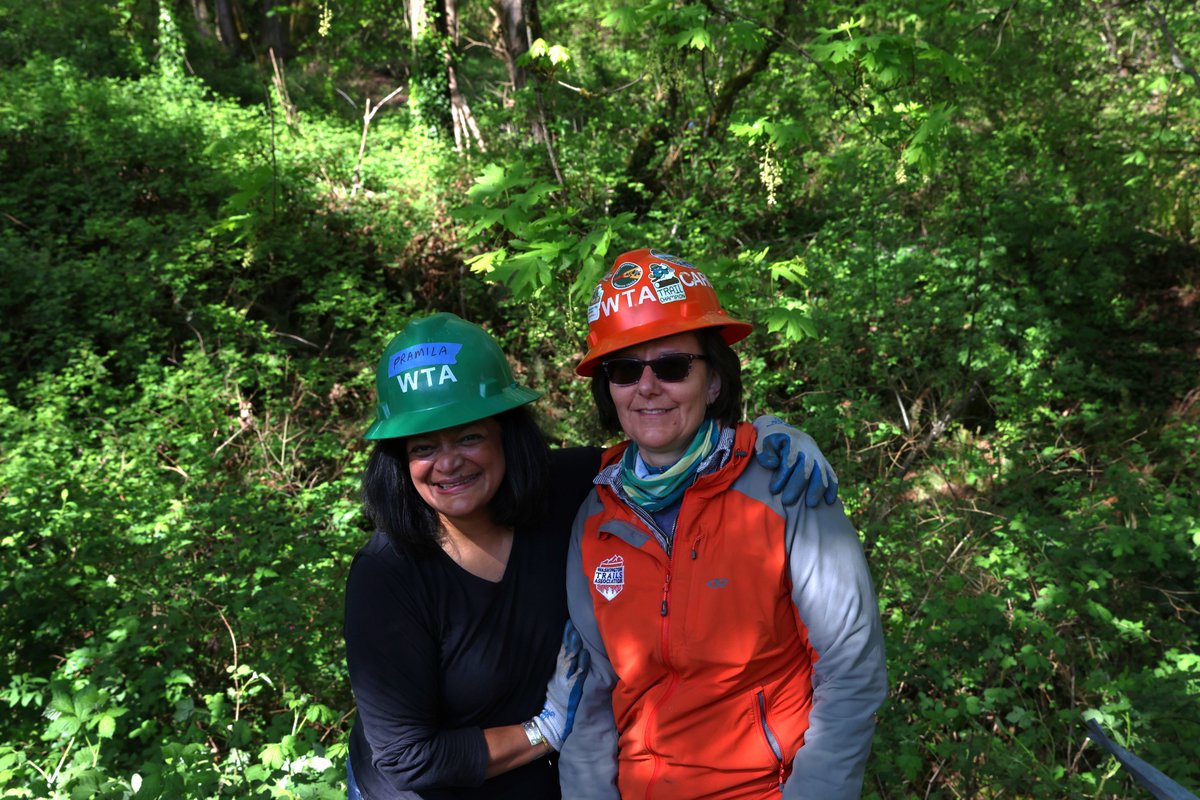 This week, I cleared some new trails with @WTA_hikers and met Carole, who’s pushing for more women in technical leadership in the outdoors! You can have the opportunity to work on amazing projects just like these — sign up for the American Climate Corps: acc.gov