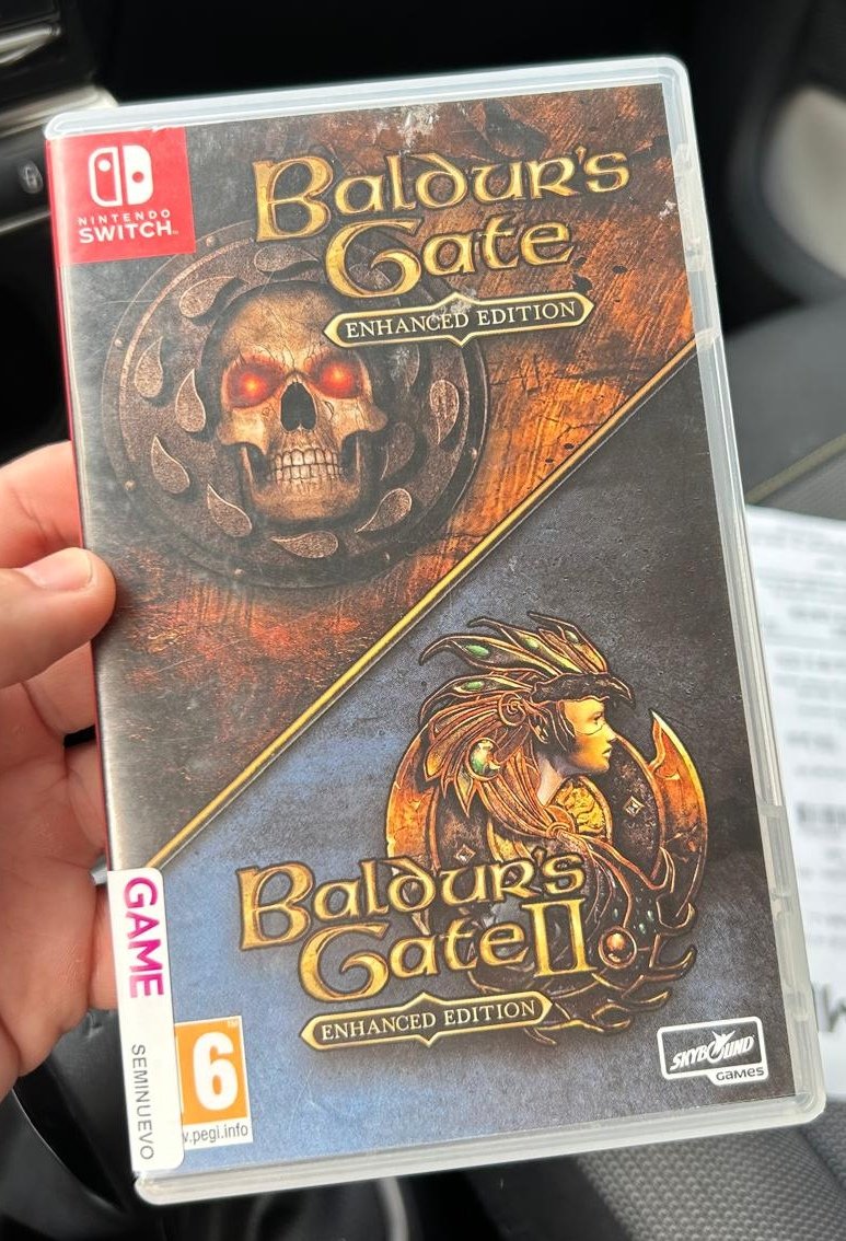 Buenas noches con una buena caza de vacaciones!! #BaldursGate  #switch