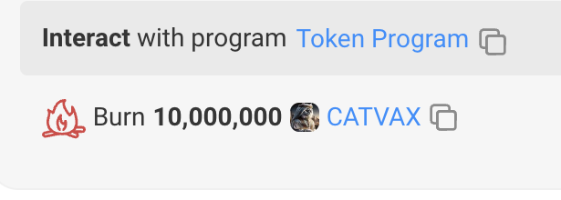 CATVAX_io's tweet photo. Burning 10m $CATVAX worth $500,000 is done. Decreased total supply from 100m since beginning to 66m now. We burn our bags to pump your bags..

Burn: https://t.co/vu0yE9XGT4 https://t.co/84AurJScoW