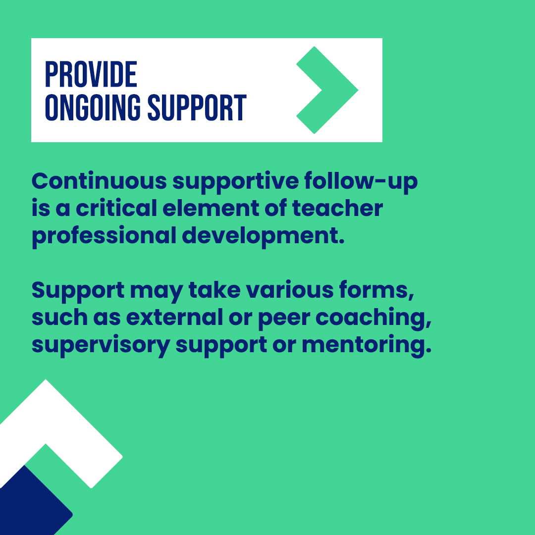 GPforEducation's tweet photo. Teacher professional development is a powerful tool to improve teaching and with that, learning.

Here are 5 ideas from teachers on how to improve it.

#TeachersTransform