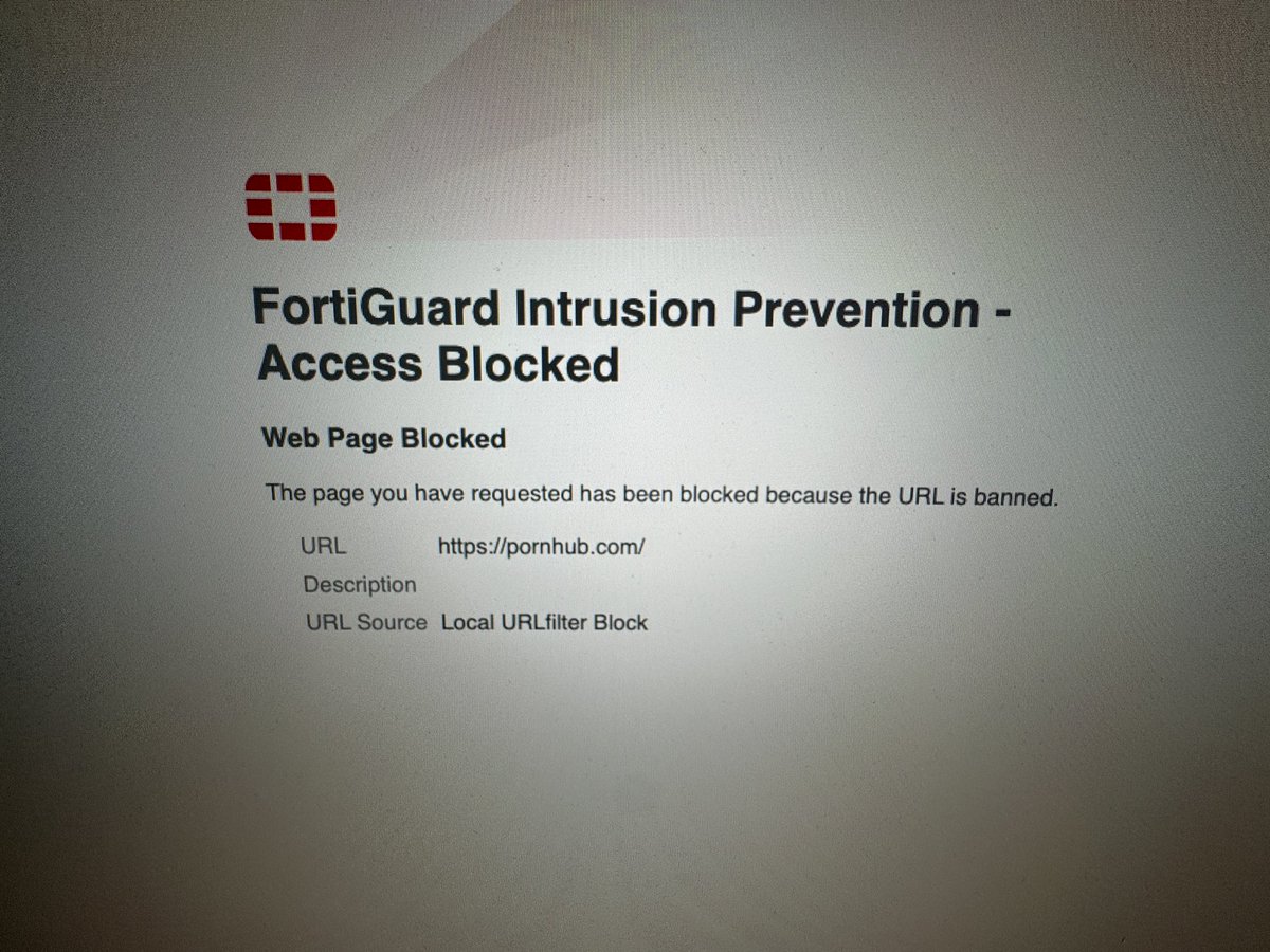 Finishing up my web filtering lab. I swear if I ever went back to my old job, I would rip that SonicWall out and go full on Fortinet 😆