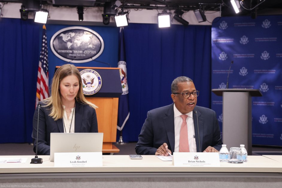 Thanks to @ForeignPressCtr for today's discussion on Haiti w/ ZoomHaitiNews @CtNinfo, @FRANCE24, @RFI, @dwnews, @EFEnoticias, @elpais_america, @NTN24 & @folha. Haiti is at a pivotal crossroads, & we are committed to supporting the Haitian people in restoring security & democracy.