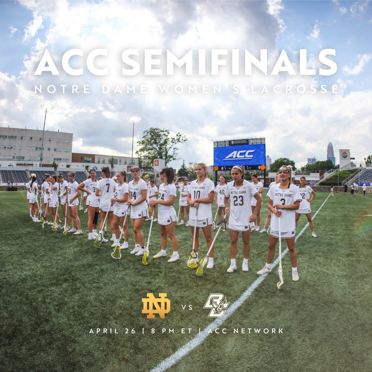 Time to go to work. #GoIrish | @NDWomensLax