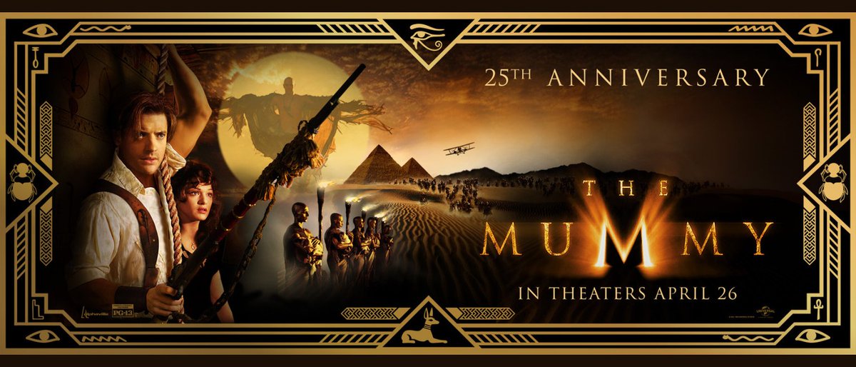 59. THE MUMMY (1999)

On the same day it's been released back into theatres for its 25th anniversary, Hayley puts up a childhood favourite for consideration to be inducted into the podcast canon. A spooky, silly adventure!

☁️: soundcloud.com/justinmoris/ad…
🍎: podcasts.apple.com/ca/podcast/the…