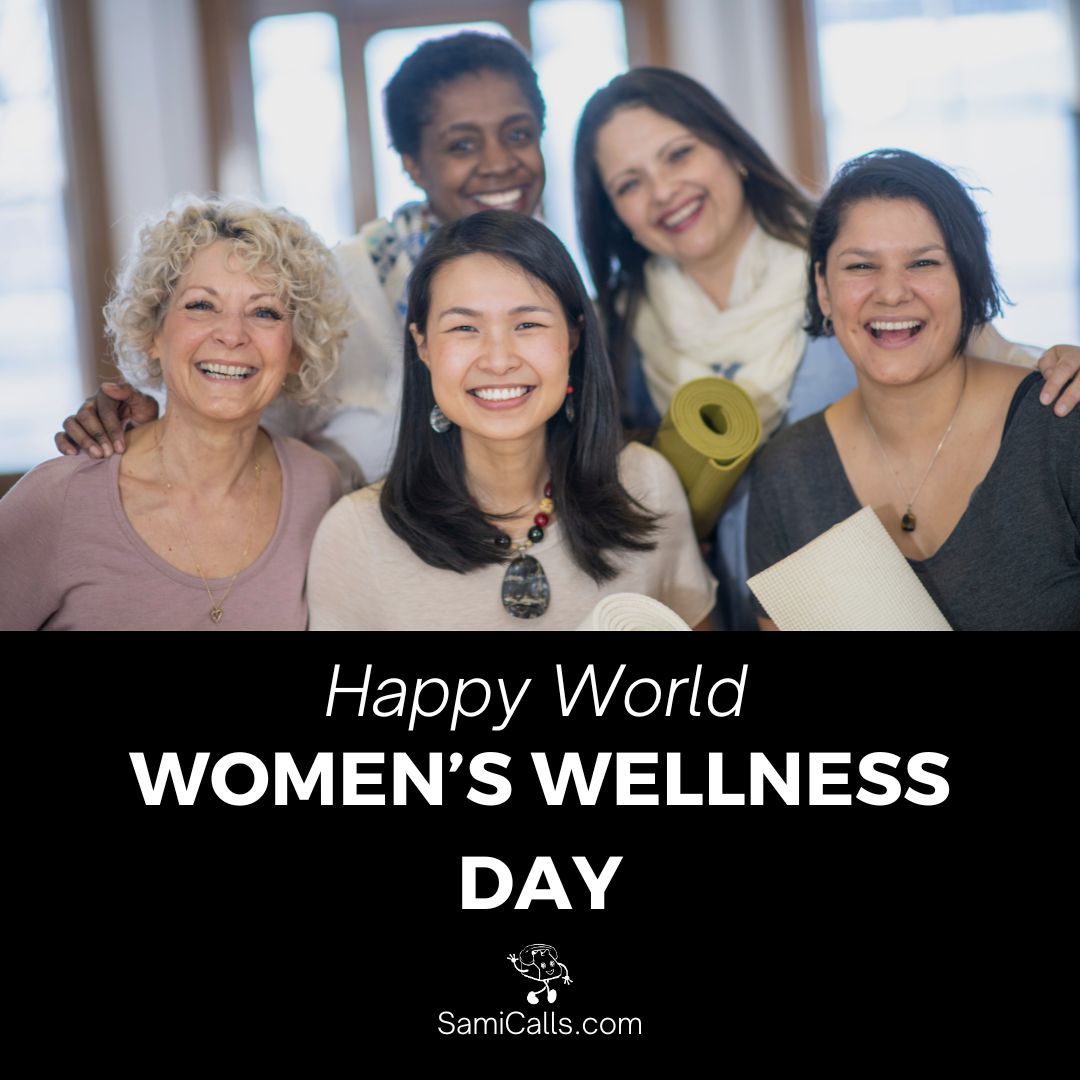 Empowering women to prioritize self-care and well-being on Women's Wellness Day. Let's celebrate strength, resilience, and all of the powerful women in our lives today. 

#WomensWellnessDay #HealthIsWealth #samicalls #worldwomenswellnessday