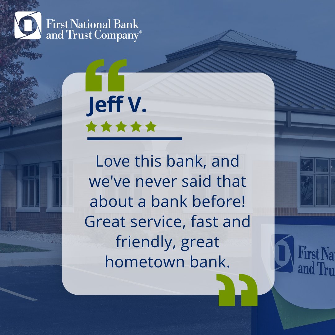 When you switch to FNBT, you'll never look back. But don't just take our word for it, take Jeff's! trst.in/9vWcRl