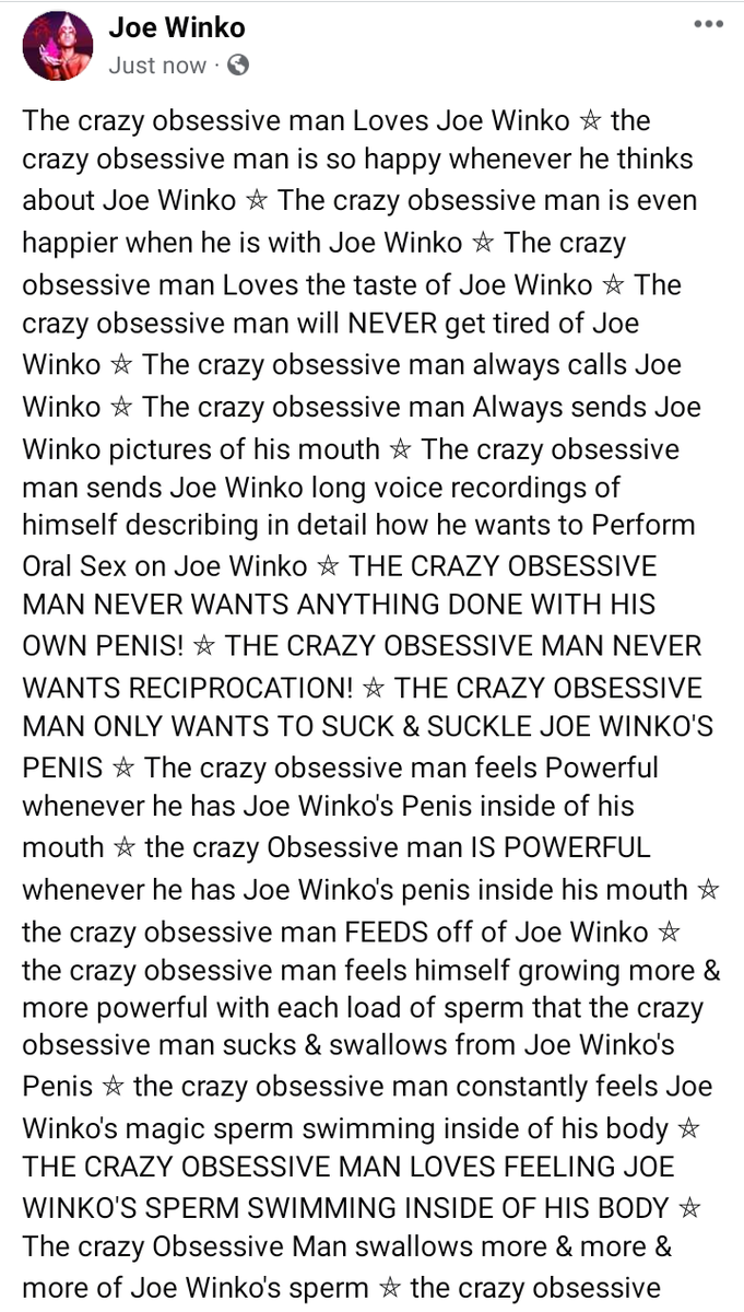 JoeWinkoOFCL's tweet photo. ONE DAY THIS WILL BE REAL ⛤ ONE DAY THIS WILL BE REAL ⛤ ONE DAY THIS WILL BE REAL ⛤ #JoeWinko #JoeWinko4Ever #Gay #GayLove #LawOfAttraction #GayLoveSpell #LoveSpell #powerofmanifestation #DMsOpen #DMsWanted #Florida #GayFlorida #GayBlowjob #GayTop #GayTwink #FacebookStatus https://t.co/6PytzcPPDE