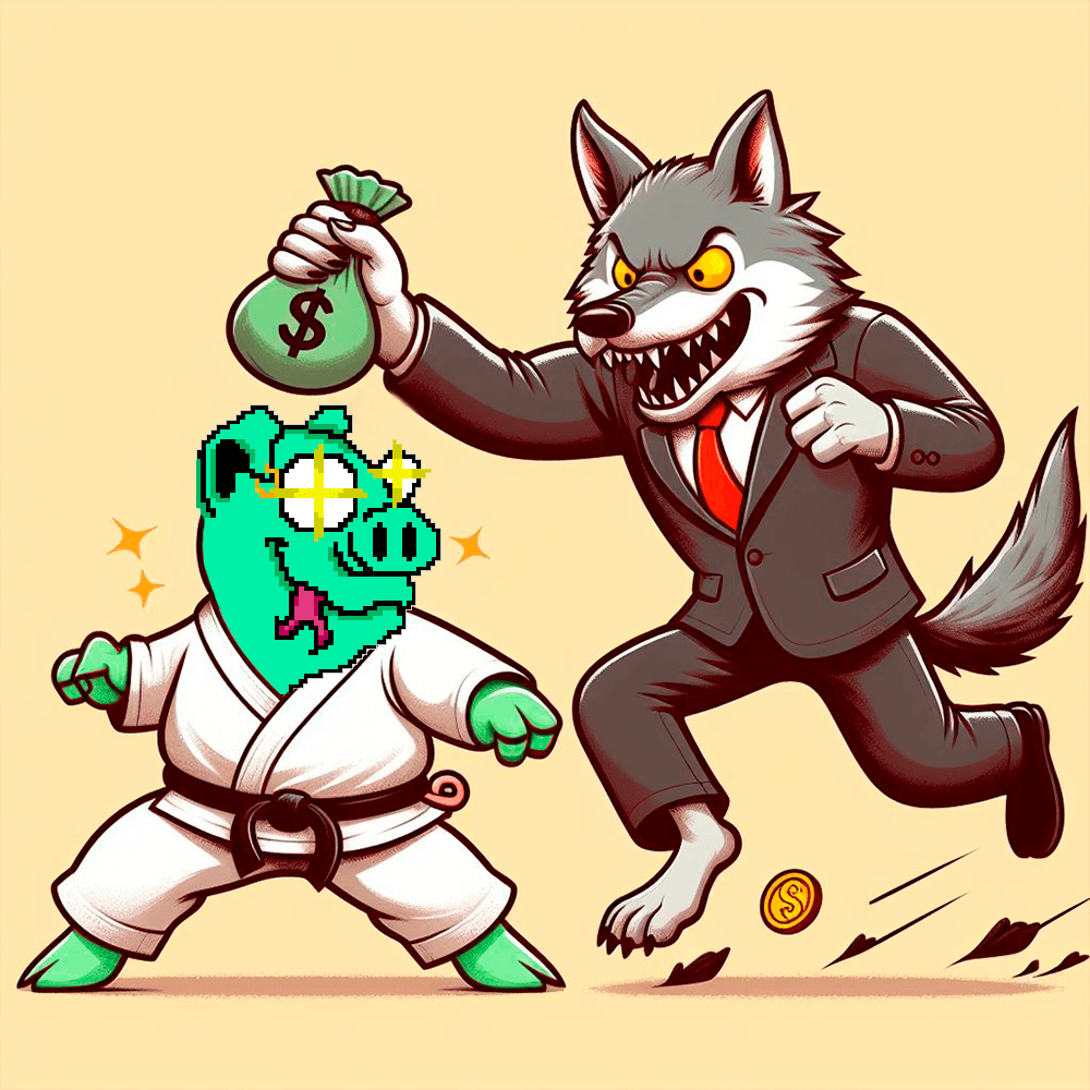 PouchBtc's tweet image. We've been preaching about being careful with your portfolio 🐺💰 and as The Pouch Pigs mint day approaches, remember: in a world full of wolves, prioritize security. Pouch Pigs are coming, and their primary attribute is safety 🐷🛖💼#NoPump #NoDump