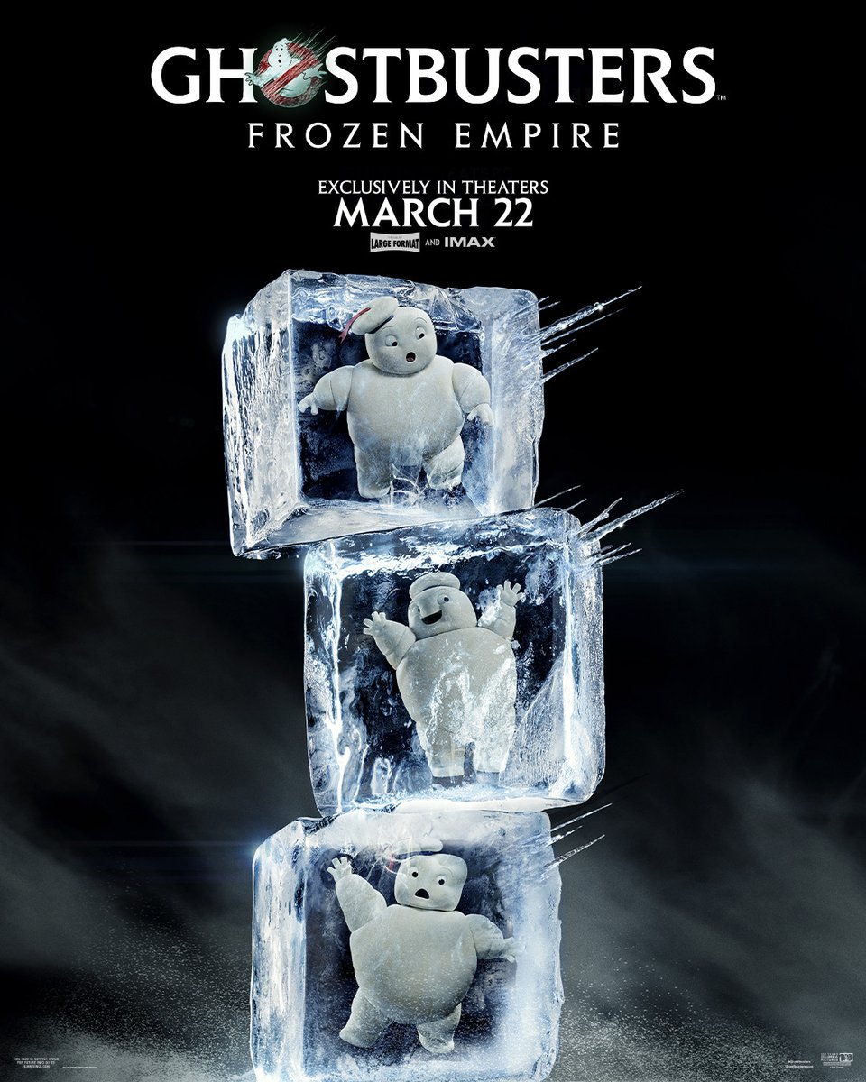_ShreejithNair's tweet photo. #GhostbustersFrozenEmpire . It was a tad cluttered, with some stuttering, but it was still enjoyable. There were no lame callbacks or nostalgia baiting. Simply a new plot with new gadgets and a new villain. Was really completely entertained throughout the entire film. https://t.co/kaEZJN8HmB