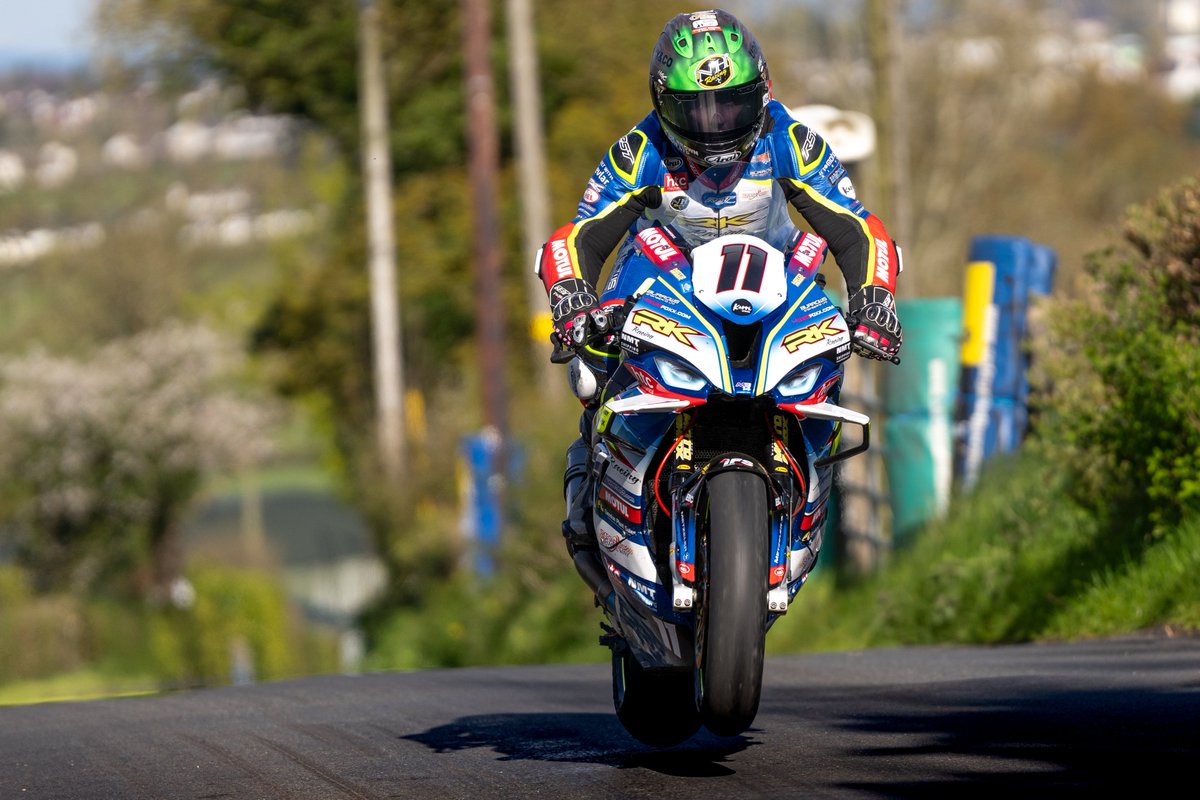 Dom was on top form today! Well done and roll on tomorrow! @DomHerbertson @JohnBur44512635 #cookstown100
