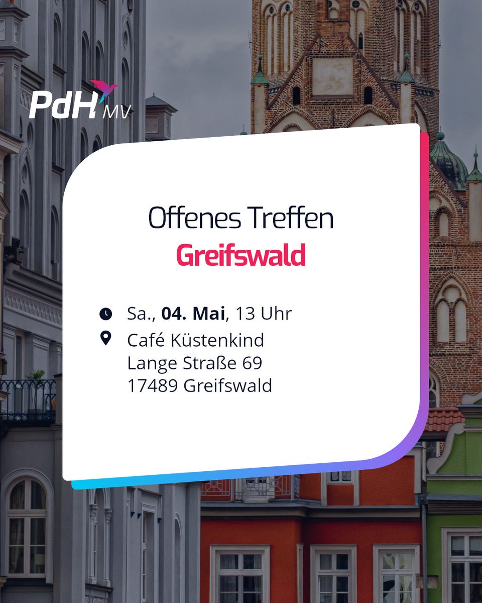 PdH_MV's tweet photo. Bereit für die Europawahl? 🇪🇺 Entdecke die PdH für eine neue Politik! 🔬 Diskutiere mit uns
am 04.05. 📅 im Café Küstenkind. Deine Stimme zählt! #NeuerPolitikstil #PdH https://t.co/iQOcTN4gDo