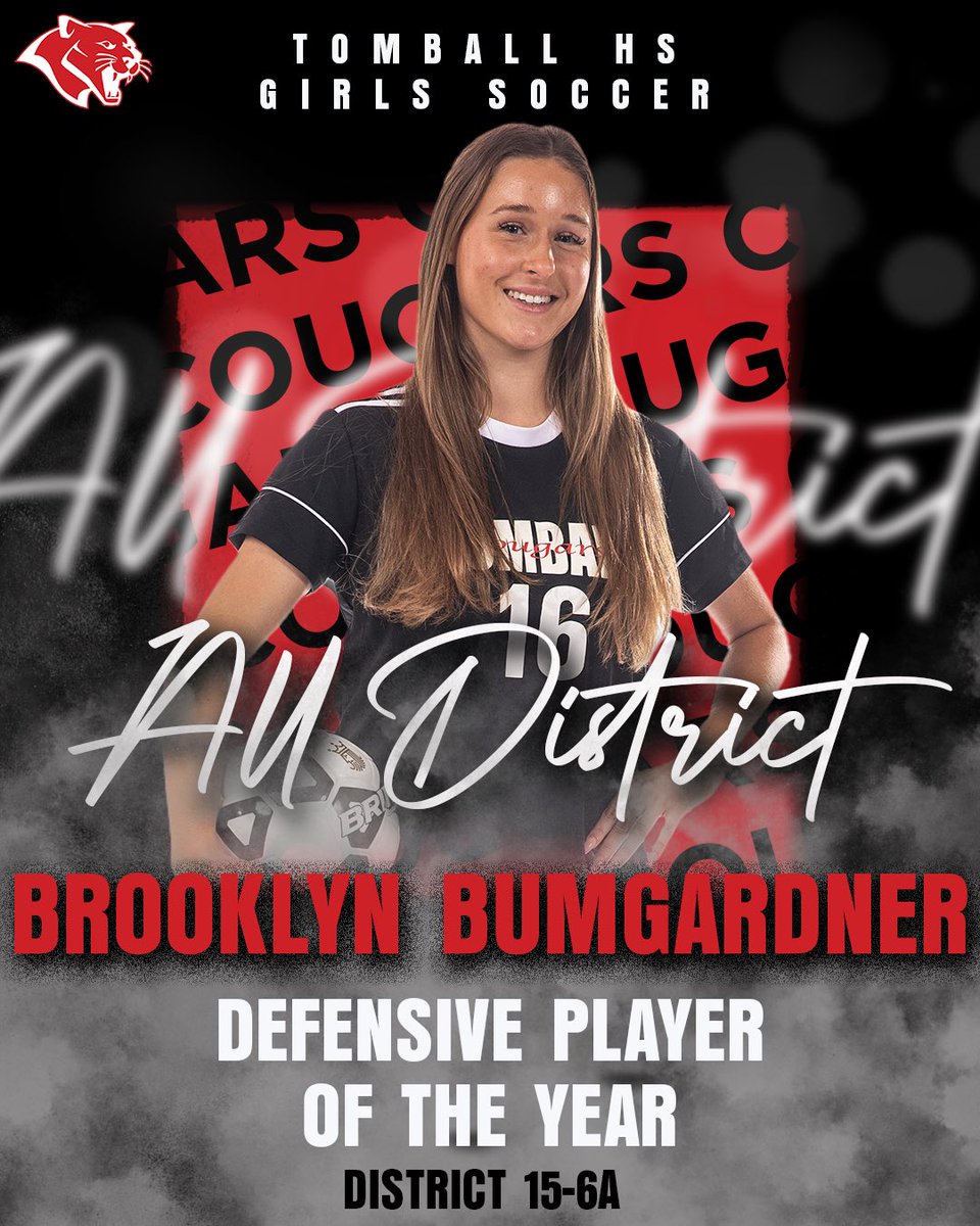Wrapping up the season with All-District awards! So proud of @brooklynbsoccer she shuts it down on the back line. @TulsaWSoccer is getting a good one! ❤️🤍🦬 @THS__athletics @TISDTHS @TISD_athletics @LethalSoccer