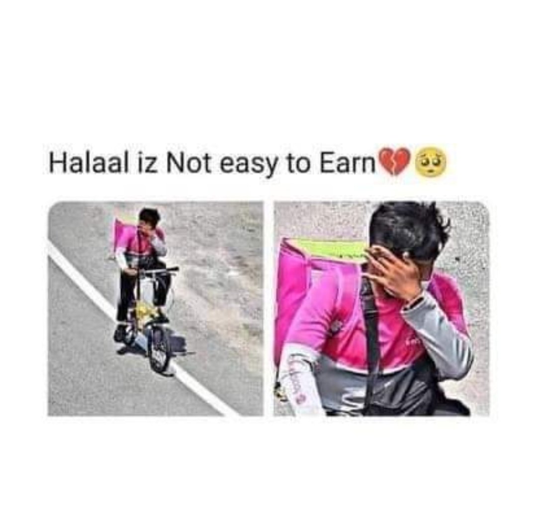 Halal is not easy to earn 💔