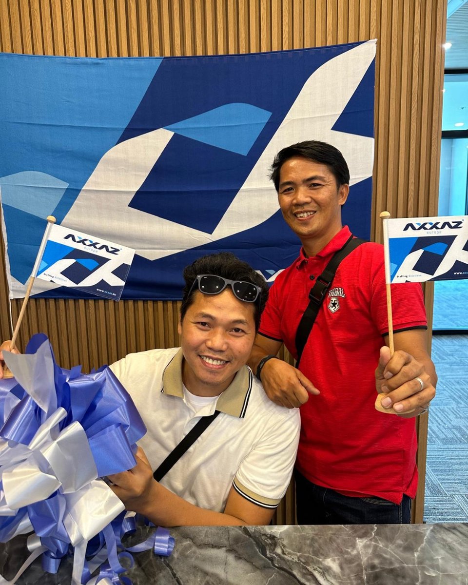 Our beloved crew members Edgar (left) & Jansen (right) also visited our opening ceremony 🎈

Jansen travelled 6 hours by bus to be there! 🚌

#proudtobeaxxaz #philippines #axxazmarine #inlandshipping #proudaxxazcrew #axxazfamily