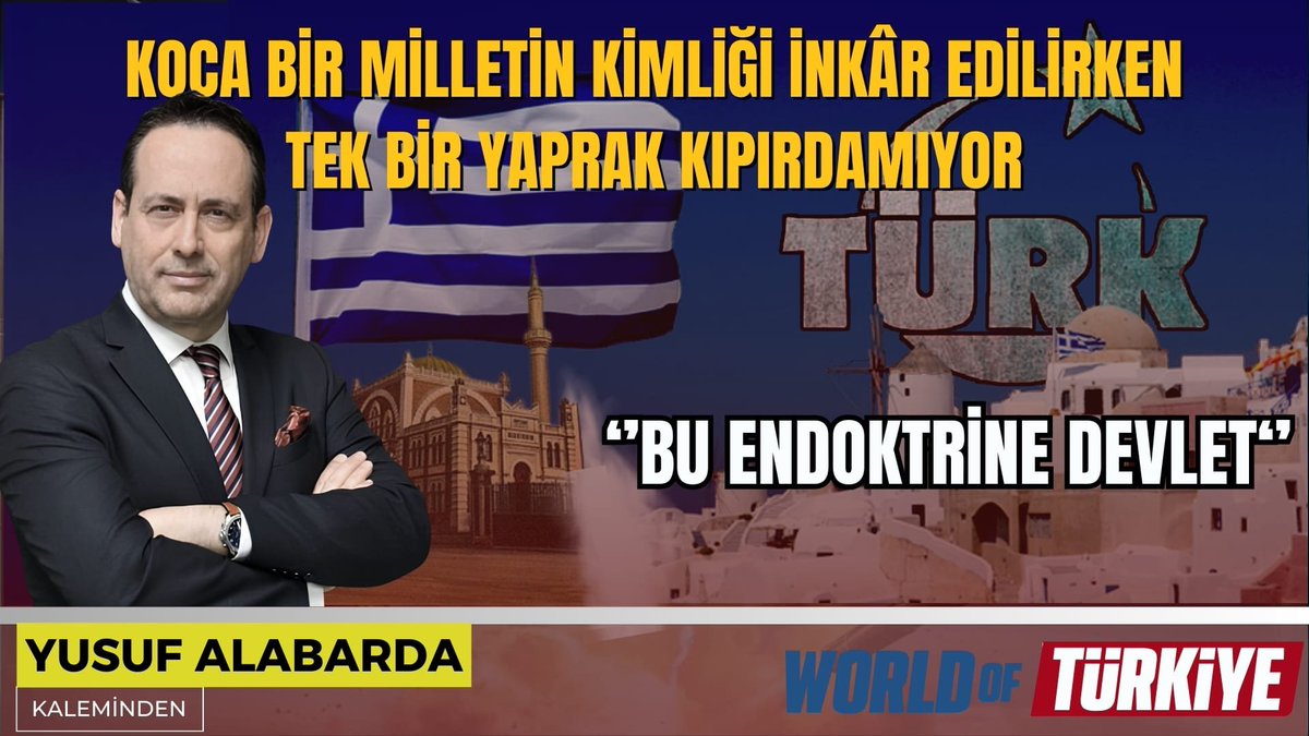 * Uluslararası yayınlanan raporlar Yunanistan denilen endoktrinasyon cenderesinden geçirilme devletin ısrarla Türk kelimesine karşı geliştirdiği alerjinin devam ettiğini belgeliyor.

 * Batı istisnacılığının ve iki yüzlülüğünün ne anlama geldiğini Ursula Von Der Leyen denilen…