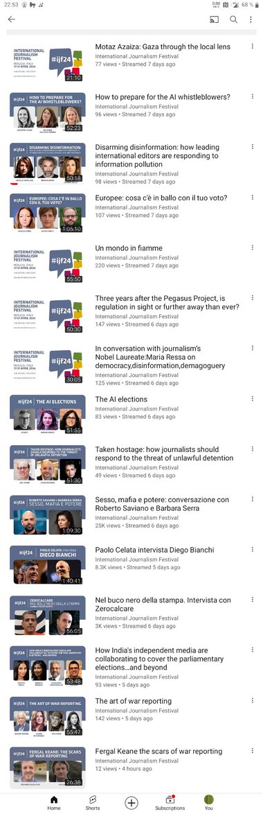 Some great talk videos from the International Journalism Festival in Perugia 2024 #ifj24

Are already online

youtube.com/playlist?list=…
