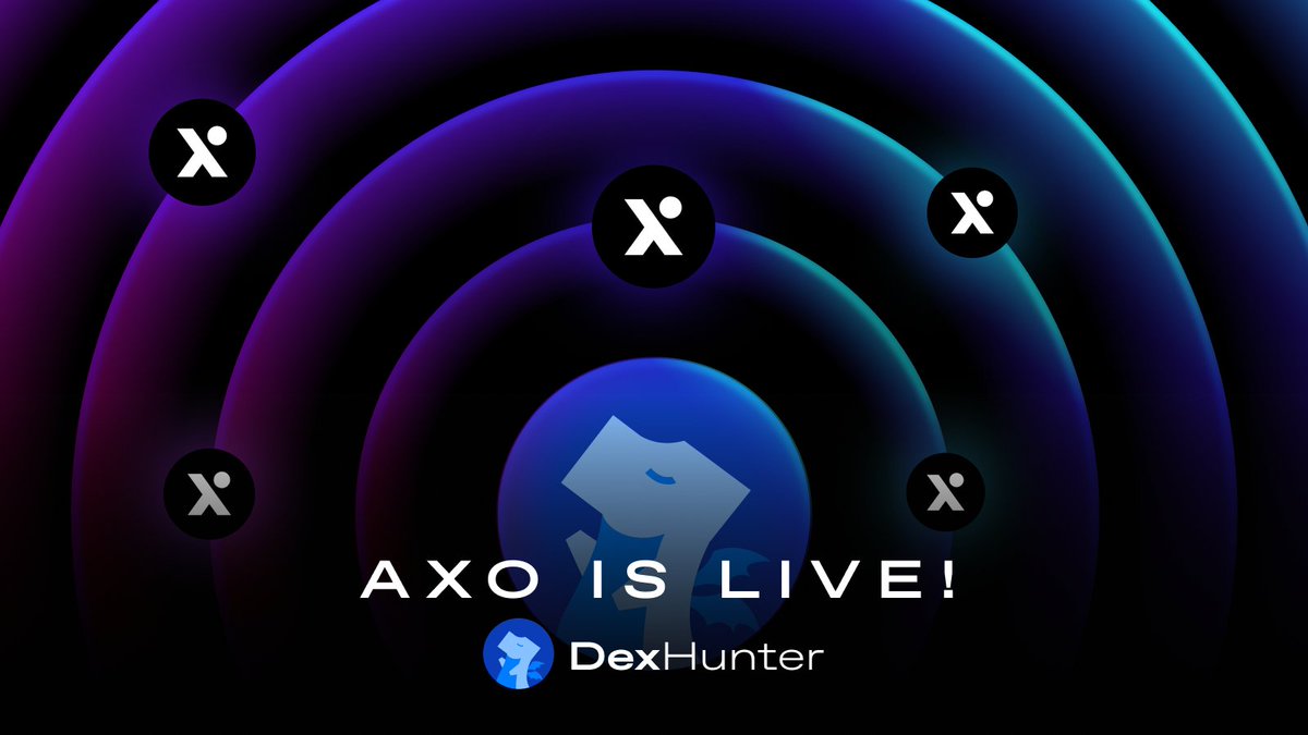 AXO integration is live on DexHunter!🔥🔥🔥