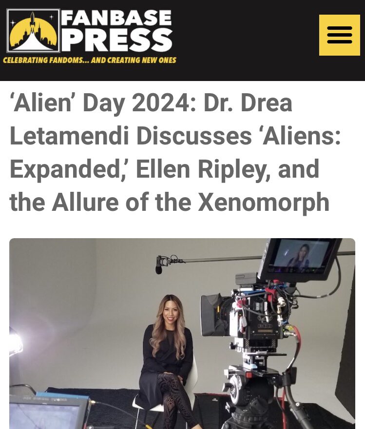 '#Ripley… represents #feminism in that she isn’t solely a female body to be gazed upon; her body is used to protect others, to attack enemies, and to command a #PowerLoader. She’s a fighter, a laborer, a strategist, and a mother.' - Dr. Drea Letamendi #AlienDay #AlienDay2024