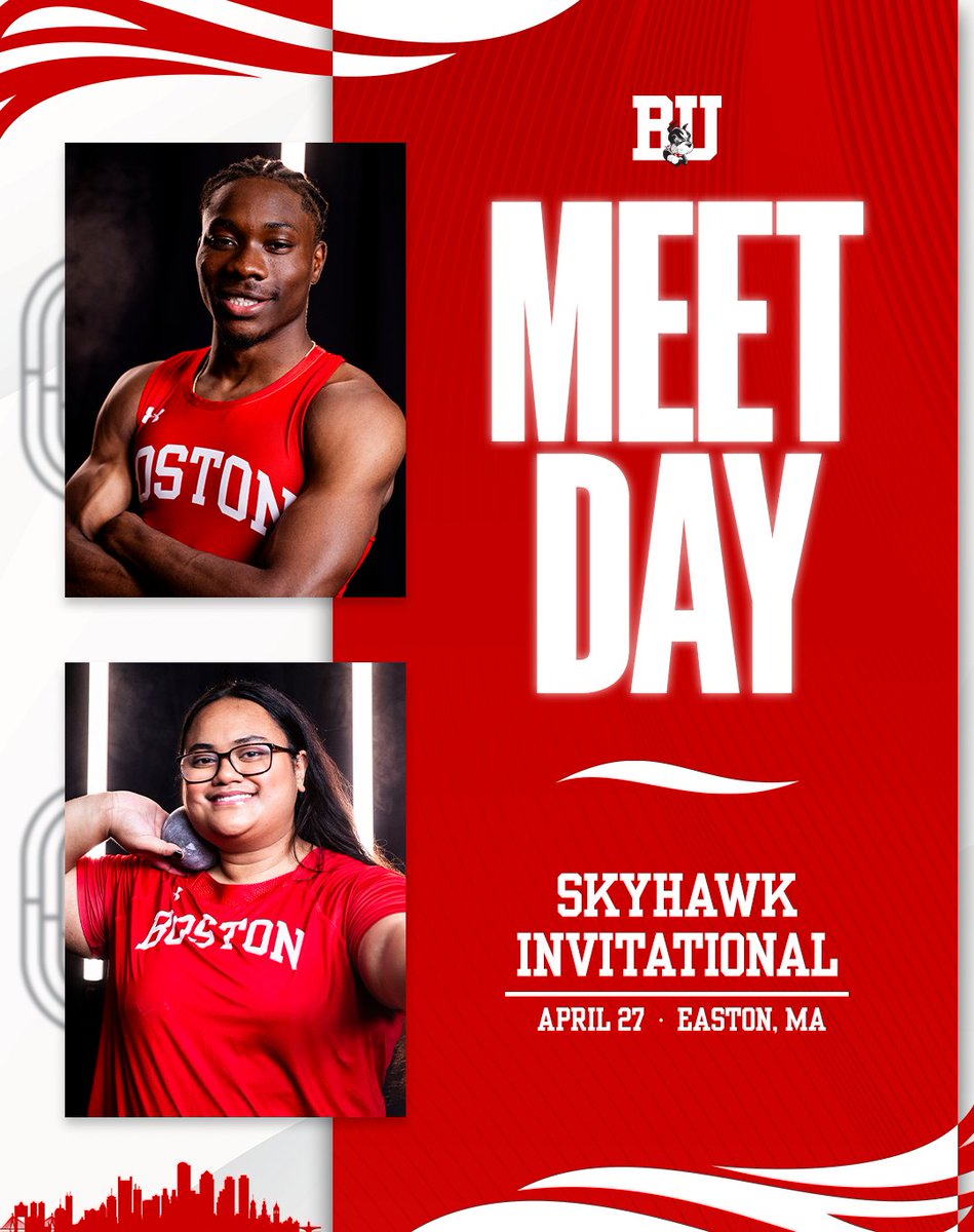 One last meet for the regular season! ⚪️ Skyhawk Invitational 📍 Easton, MA ⏰ 11am 📊 bit.ly/3itFXvP #GoBU